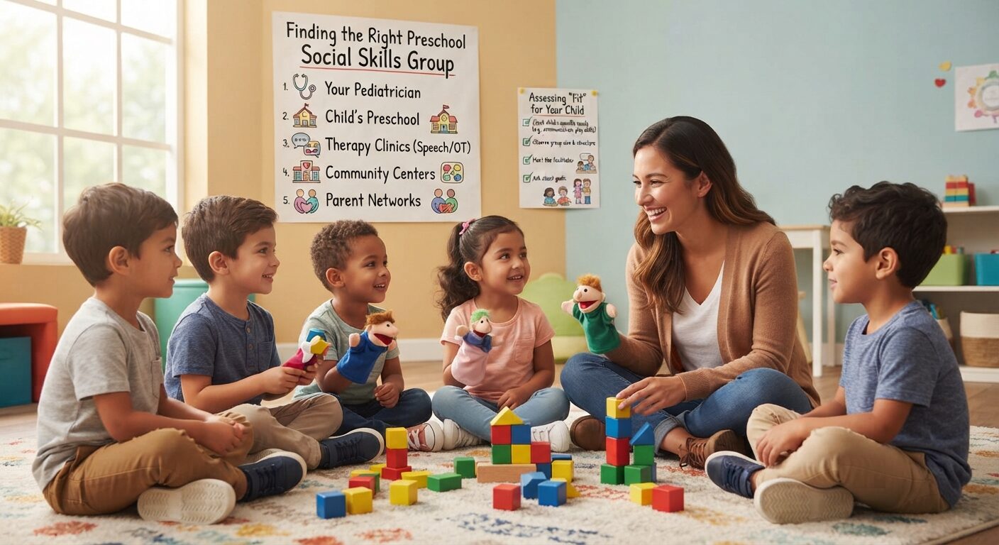 Preschool Social Skills Groups Near Me: A Parent's Full Guide